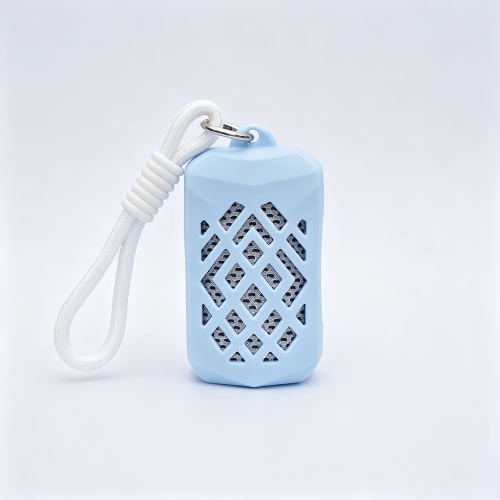Silicone towel case · Light blue 14
