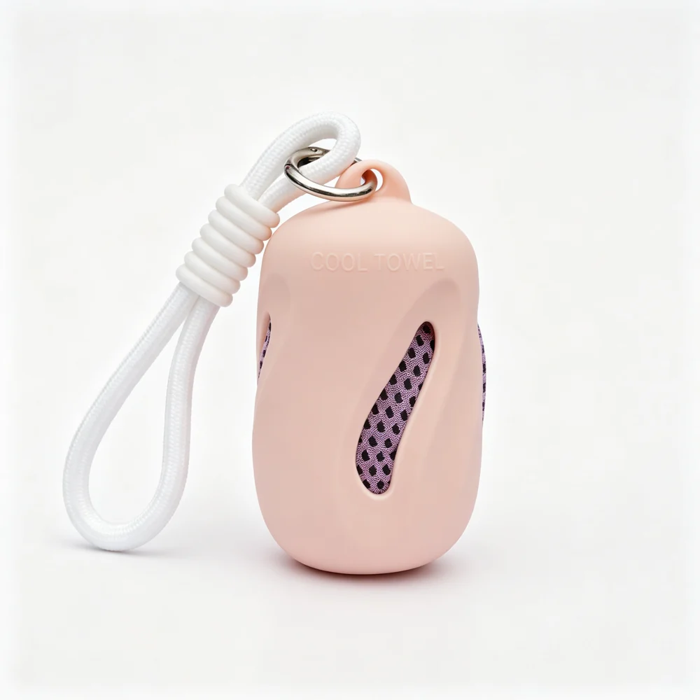 Silicone towel case · Pink 19