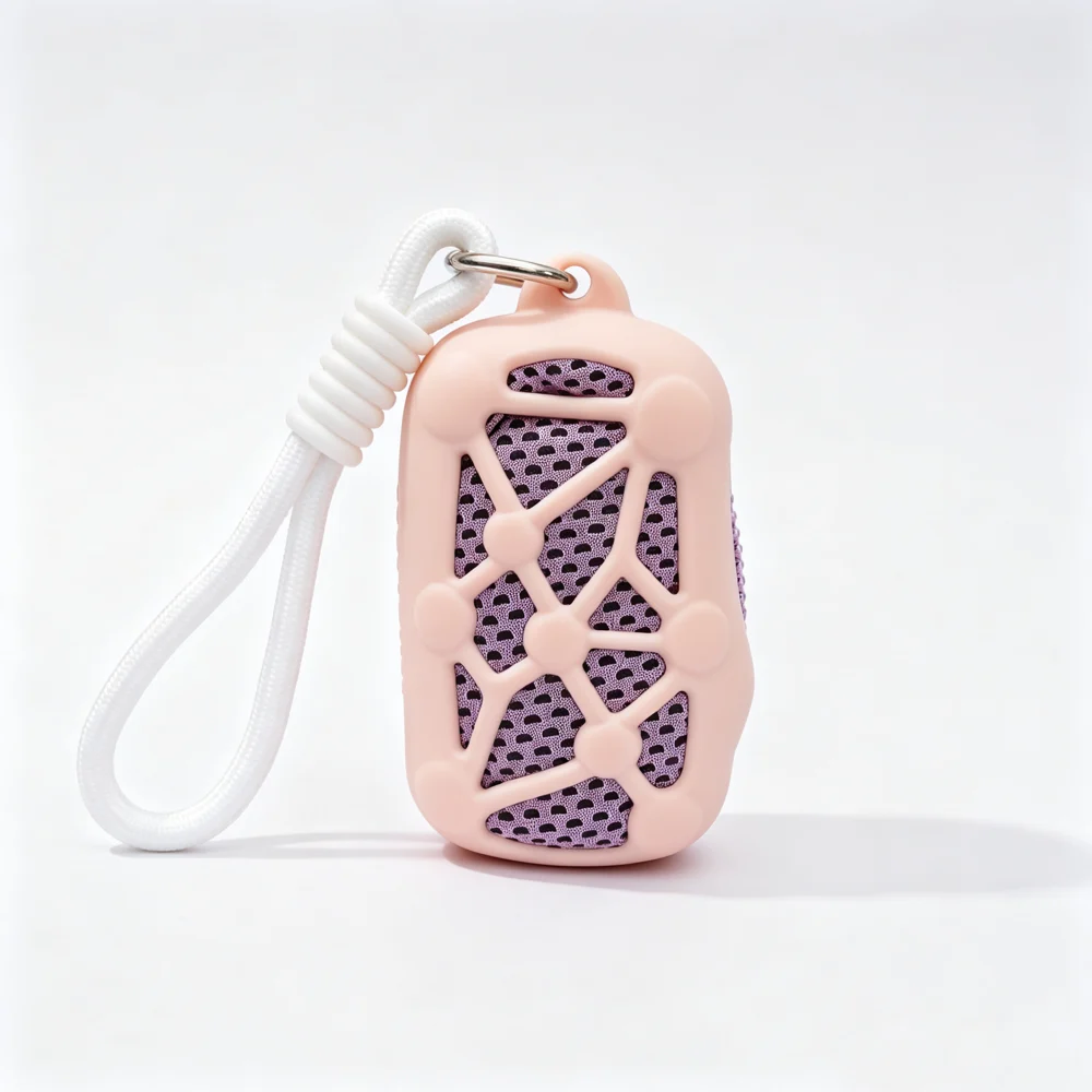 Silicone towel case · Pink 23
