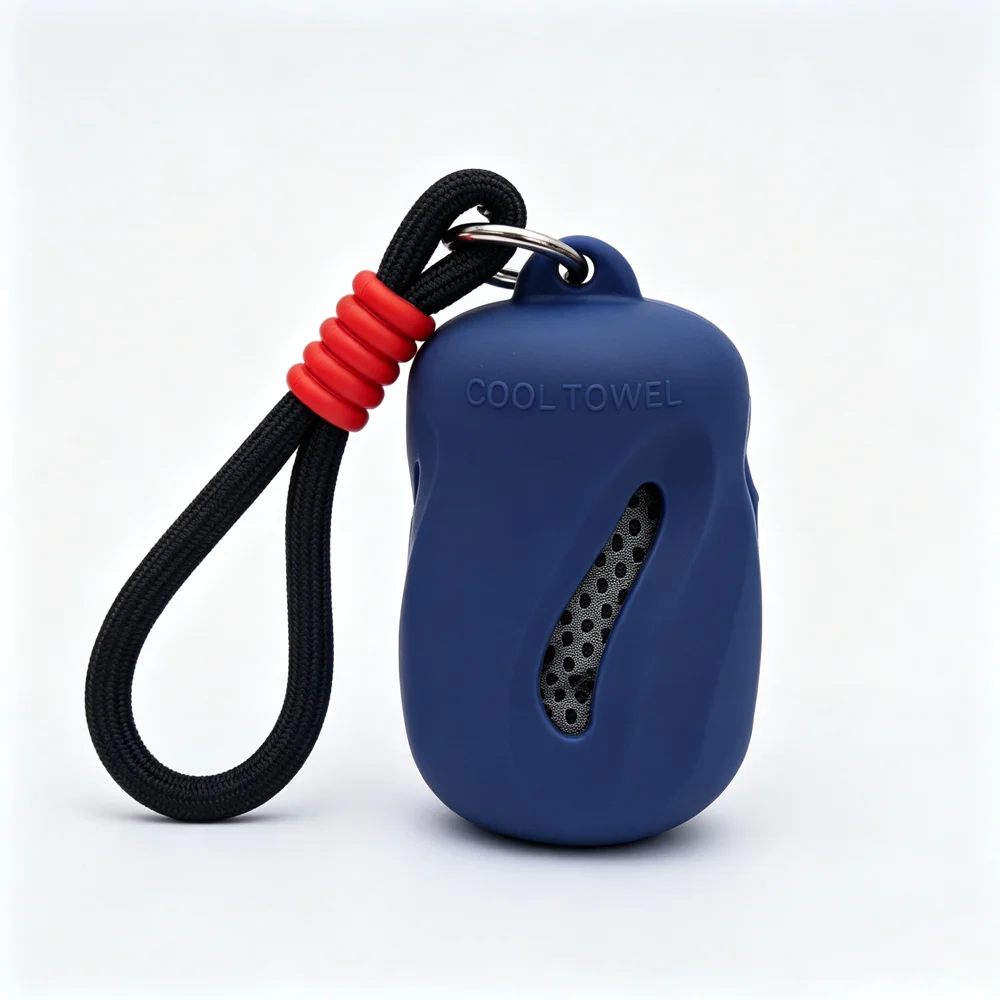 Silicone towel case · Navy 26